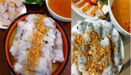 Bánh cuốn Thanh Trì ngon nhất ở Times City, Minh Khai, Hà Nội