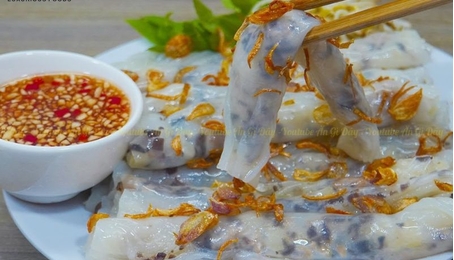 Tìm hiểu về bánh cuốn - món ăn truyền thống của Việt Nam