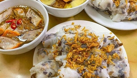 Bánh cuốn Thanh Trì ngon nhất tại quận Thanh Xuân, Hà Nội
