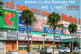 Bánh cuốn Thanh Trì truyền thống ngon nóng hổi tại huyện Mê Linh