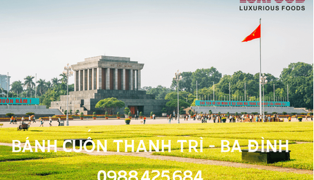 Bánh cuốn Thanh Trì tại Ba Đình hương vị truyền thống giữa trái tim Thủ đô