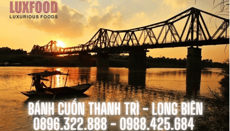 Bánh cuốn Thanh Trì tại Long Biên Gắn kết vị quê giữa phố ven sông