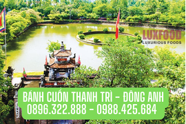 Bánh cuốn Thanh Trì tại Gia Lâm hương quê Hà Nội đọng lại trong từng lớp bánh