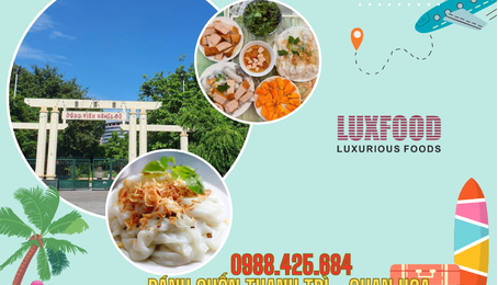 BÁNH CUỐN THANH TRÌ PHƯỜNG QUAN HOA NGON CHUẨN, GIAO NHANH, PHỤC VỤ TẬN TÌNH