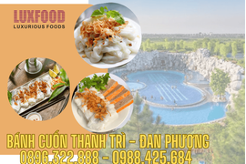 Bánh cuốn Thanh Trì tại Đan Phượng hồn xưa trong món ăn mới mỗi sáng