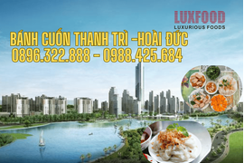 Bánh cuốn Thanh Trì tại Hoài Đức giữ hồn quê giữa lòng phố mới
