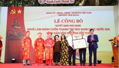 Bánh cuốn Thanh Trì vì sao được coi là di sản ẩm thực Hà Nội?