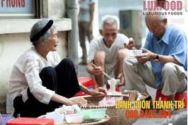 Chỉ cần nhìn lá bánh là người sành ăn sẽ nhận ra bánh cuốn Thanh Trì