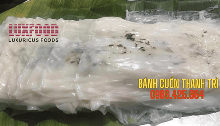 Bánh cuốn Thanh Trì Mỗi lớp bánh là một lớp yêu thương