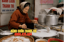 Bánh cuốn Thanh Trì Món quà sáng khiến người Hà Nội muốn ngồi lại lâu hơn