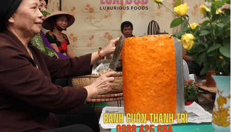 Bánh cuốn Thanh Trì món ngon không dành cho sự vội vàng