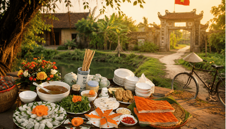 Tình yêu Bánh cuốn Thanh Trì bắt đầu từ đâu?
