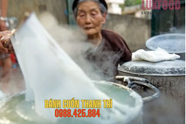Bánh cuốn Thanh Trì – Có một buổi sáng được nghe bằng tiếng nồi bánh