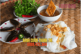 Bát nước mắm bên mẹt bánh cuốn Thanh Trì – Nhạt một chút lại vừa