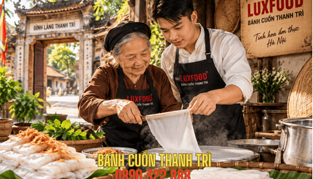 Bánh cuốn Thanh Trì – Khi con cháu muốn giữ lại hương bánh của ông bà