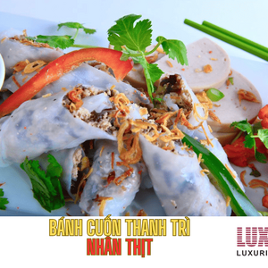 Bánh cuốn nhân thịt Thanh Trì