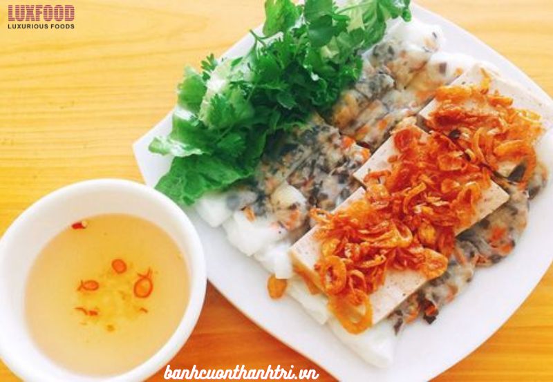 Bánh cuốn Thanh Trì ngon