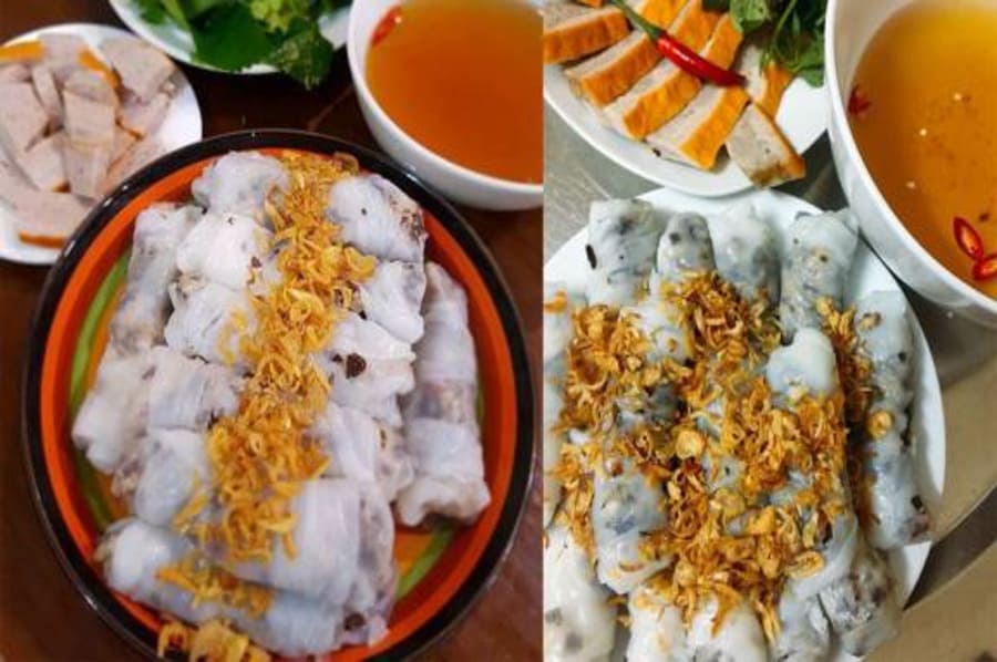 Bánh cuốn nóng Thanh Trì