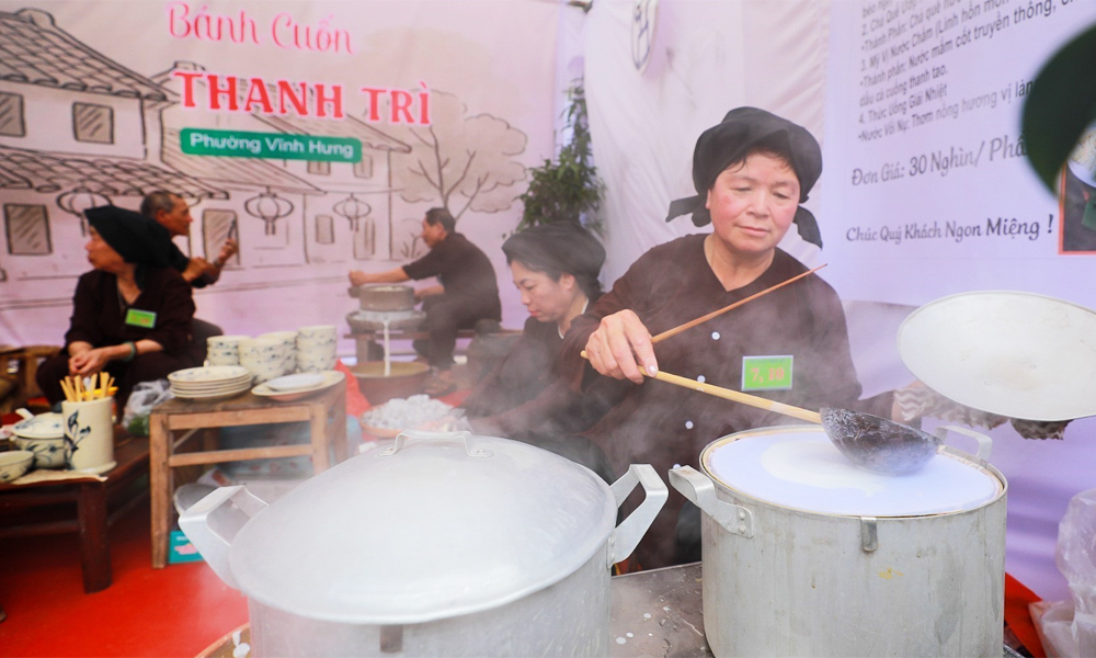 Vì sao bánh cuốn Thanh Trì được yêu thích?